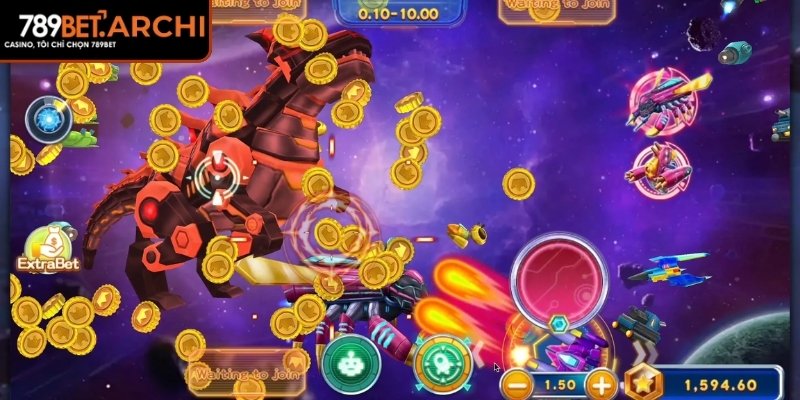 Bắt Cá Vũ Trụ 789bet Siêu Phẩm Game Đổi Thưởng Đỉnh Chóp 2 Chế độ khóa thông minh Bắt Cá Vũ Trụ 789bet