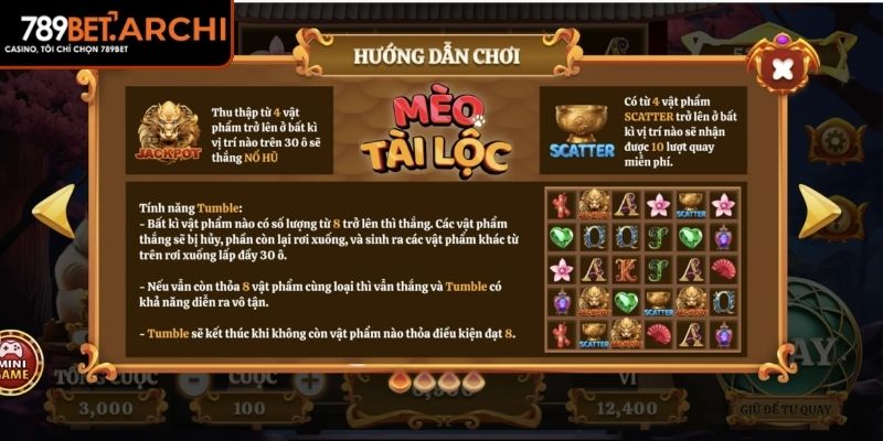 Quy tắc tính thưởng cụ thể 